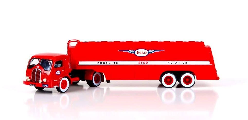 1:43 SOMUA JL 17 Citerne ESSO (1952), red - 692776