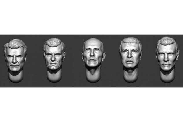 1:35 Головы (с волосами) №37 - ARM356164