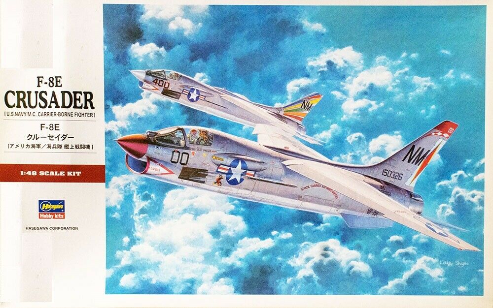 1:48 Сборная модель Самолет F-8E CRUSADER - 07225