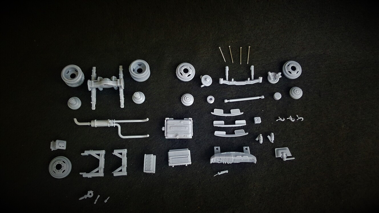 1:43 Набор для доработки шасси ЗИL-130 - Fmlab0008