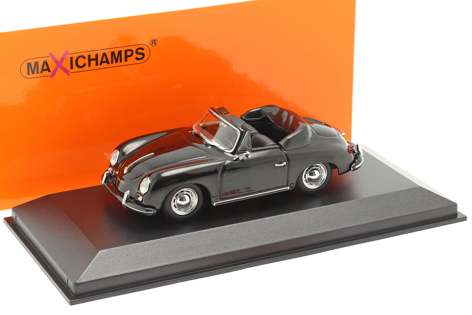 1:43 PORSCHE 356 A CABRIOLET - 1956 - BLACK - 940064230