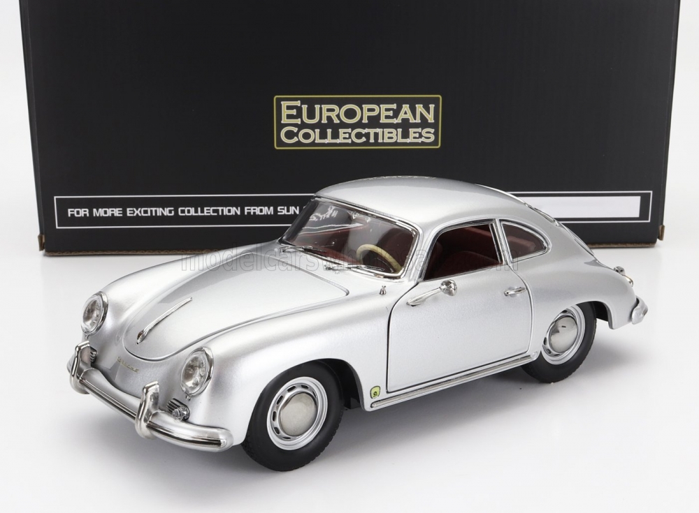 1:18 PORSCHE 356a 1500 Gs Carrera Gt Coupe (1957), Silver - 1351