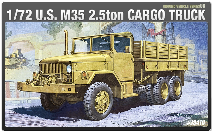 1:72 Сборная модель US M35 2.5-ton Cargo Truck - 13410