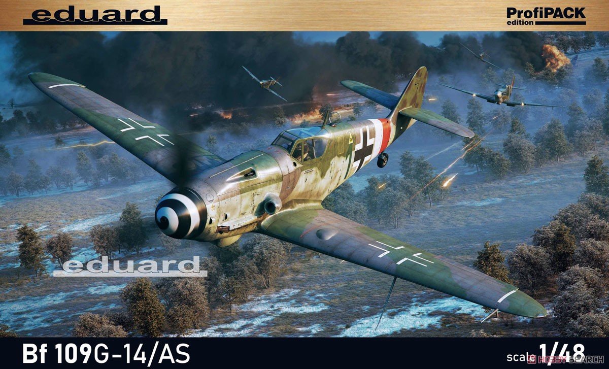 1:48 Сборная модель Bf 109G-14/AS - 82162