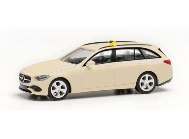 1:87 MERCEDES-BENZ C-Klasse Combi Taxi, cream - 097475