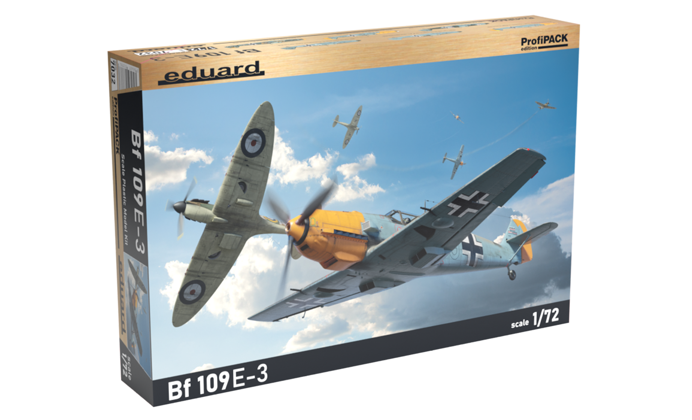 1:72 Сборная модель Bf 109E-3 - 7032