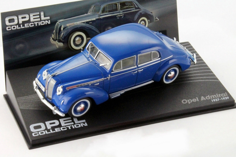 1:43 OPEL Admiral 1937-1939 Blue - OP86