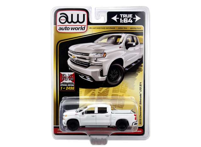 1:64 CHEVROLET Silverado LTZ Z71 (2019), white - AWCP7919