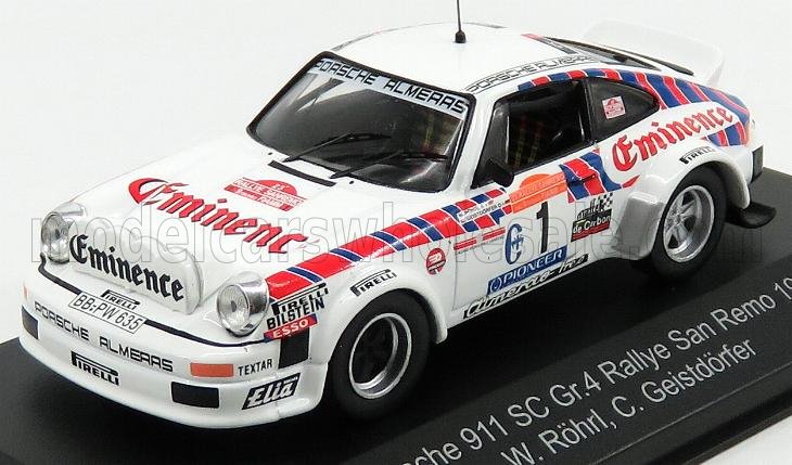 1:43 PORSCHE 911SC TEAM EMINENCE Gr.4 №1 RALLY SANREMO (1981) - WRC006