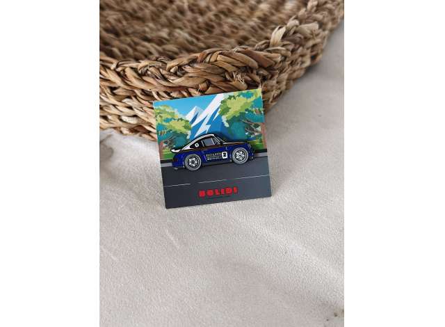 1:0 Значок Pin Porsche 911 Rothmans Livery, blue - ENPN022