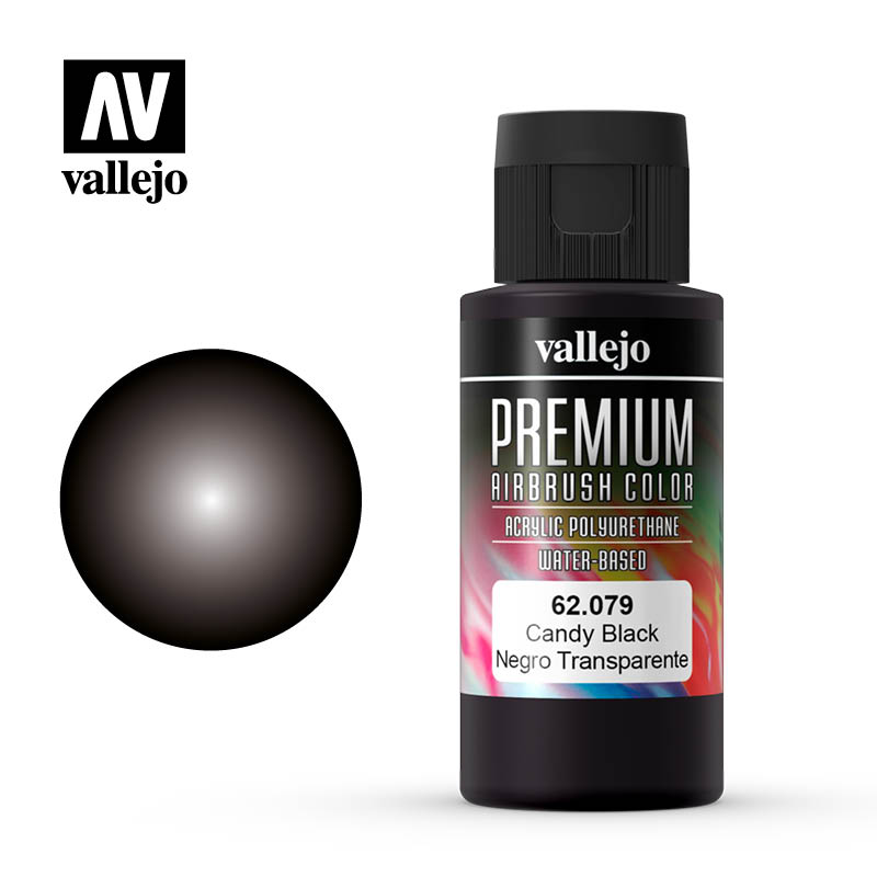 Краска акрил-уретановая 'Premium Color' черный Candy - 62079