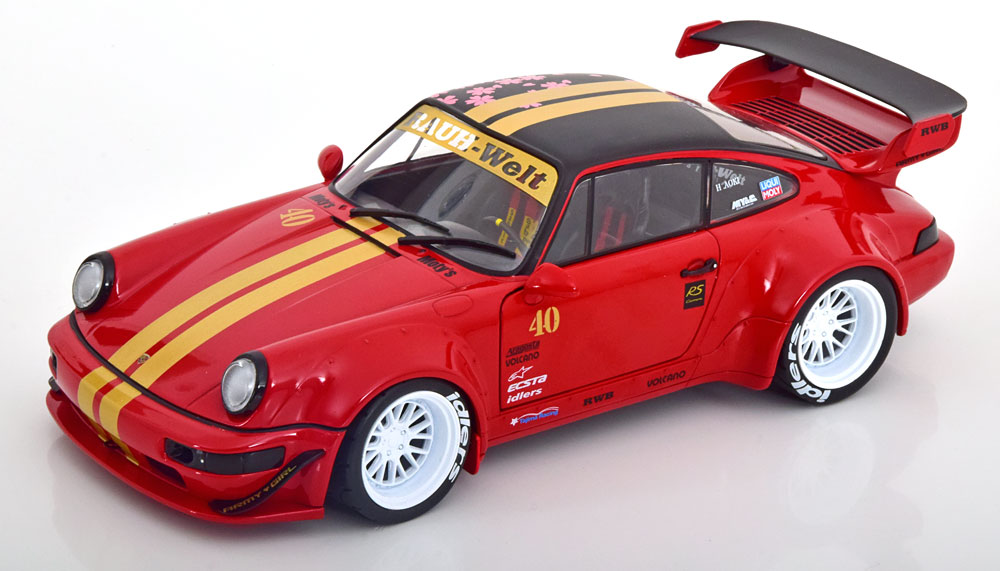 1:18 PORSCHE 911 964 RWB Red Suzuka (2021), red met - S1807506