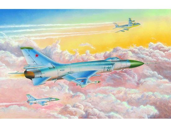 1:48 Сборная модель Советский истребитель-перехватчик Су-15ТМ (Flagon-F) - 02811