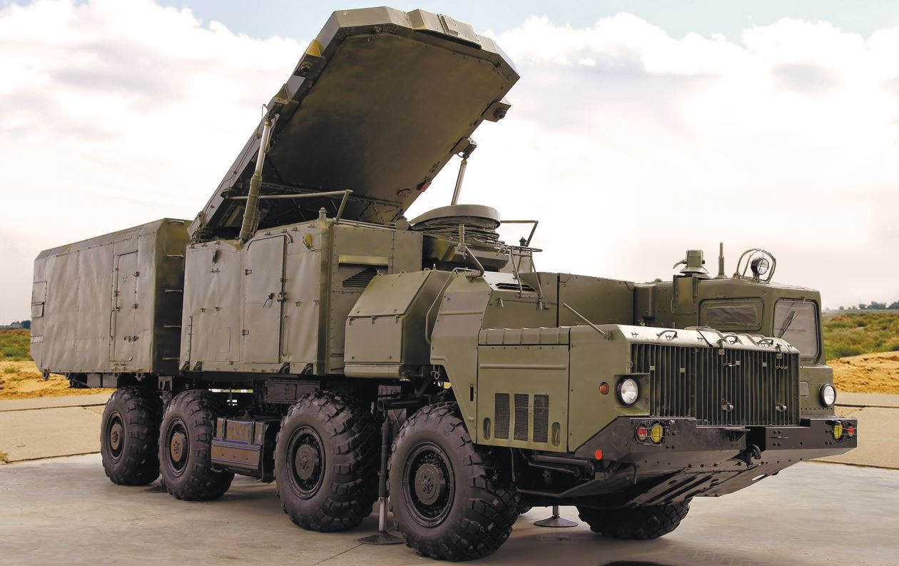 1:72 Сборная модель Командный пункт системы ПВО С-300 5Н63С - 307286