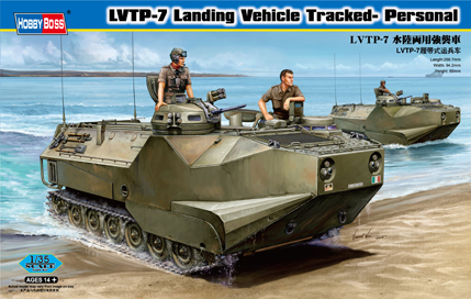 1:35 Сборная модель БТР LVTP-7 Landing Vehicle Tracked-Personnel - 82409