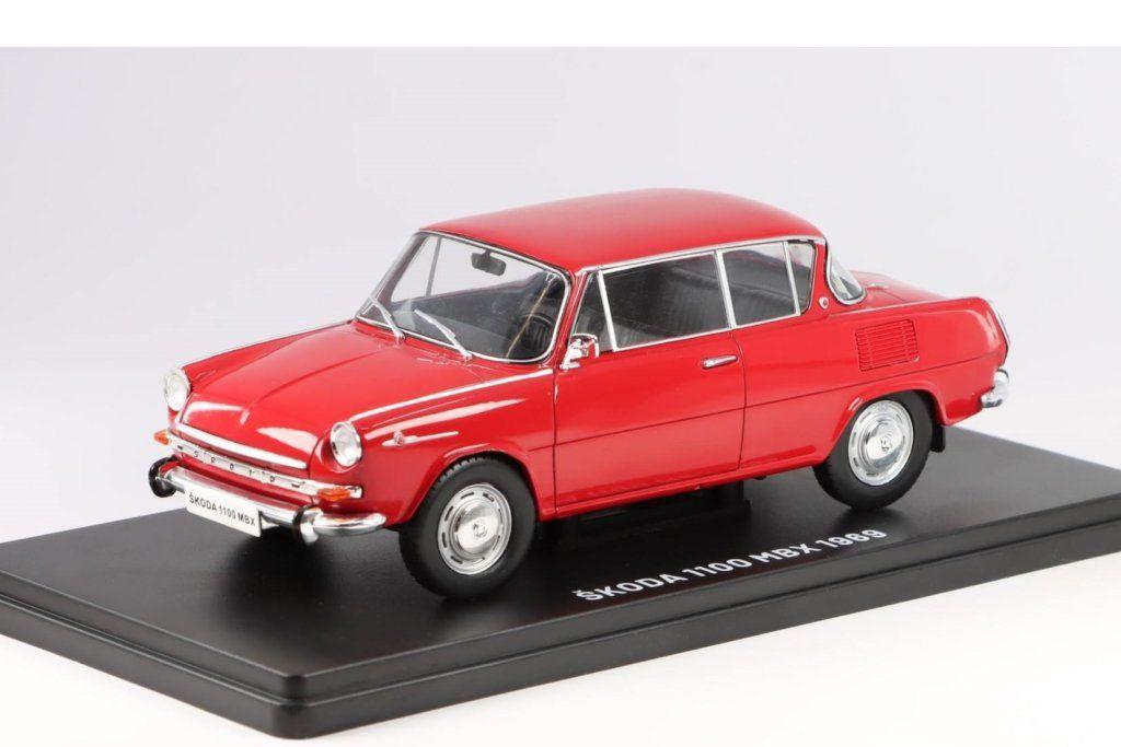 1:24 SKODA 1100 MBX (1966), red - 124SK14