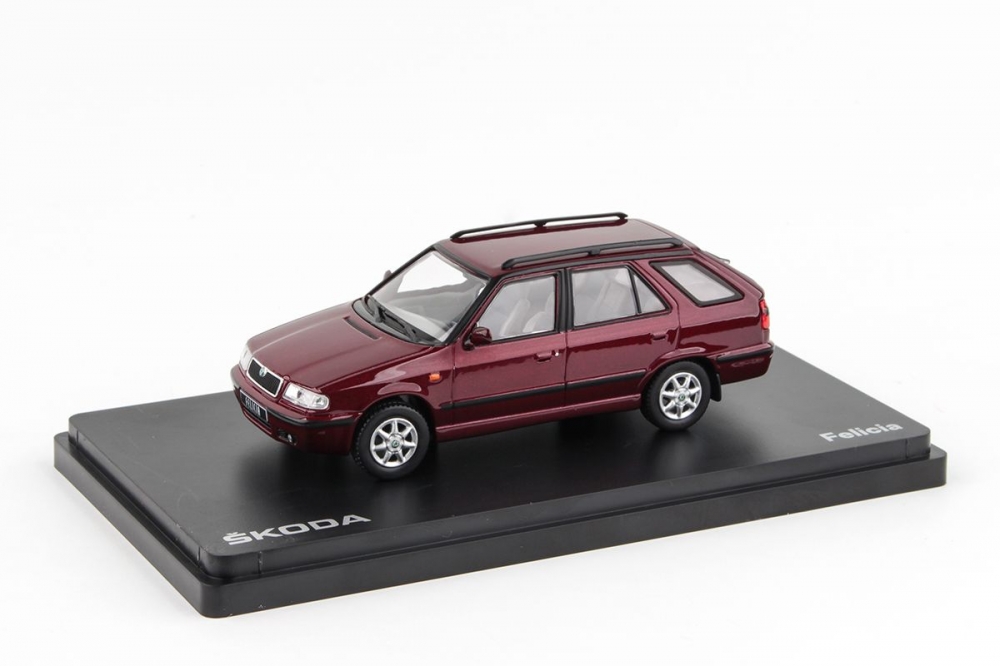 1:43 SKODA Felicia FL Combi (1998), Hot Chilli Red Metallic - 730WA1