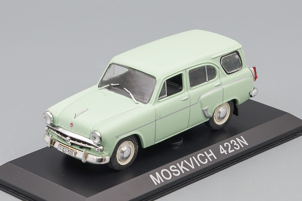 1:43 MOSKVICH 423N, Masini de Legenda 48, голубой - mas048