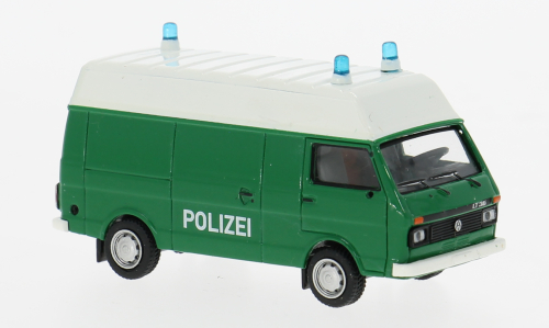1:87 VOLKSWAGEN LT Hochraum-Kasten Polizei (1985), green/white - 34951