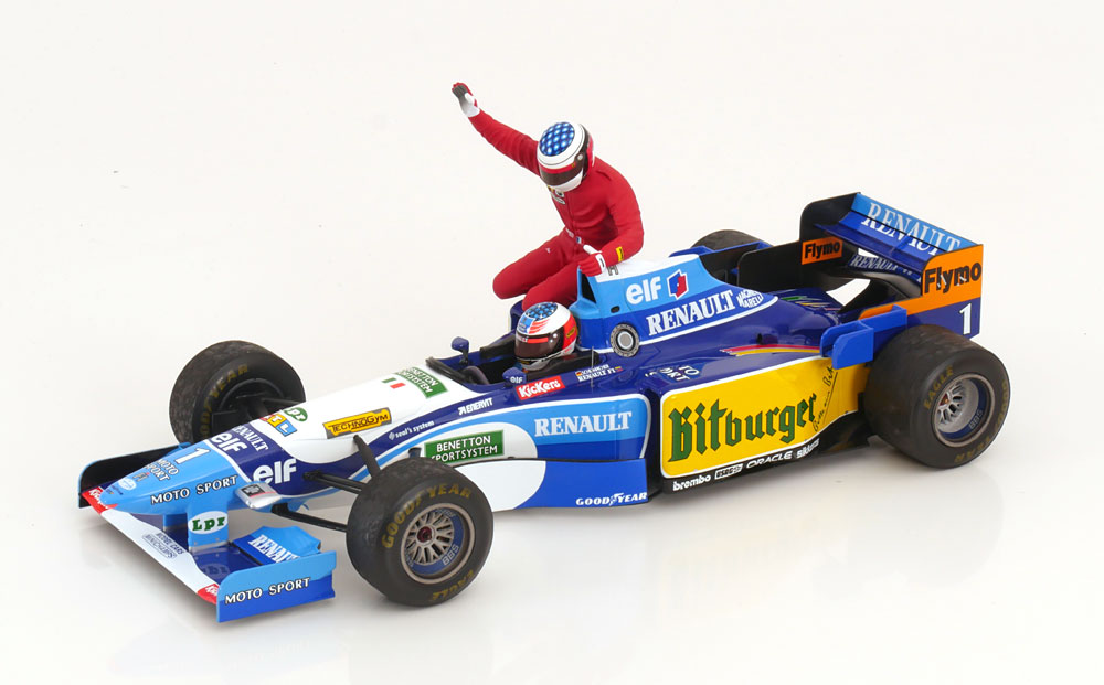 1:18 BENETTON Renault B195 Taxi GP Canada, Schumacher mit Alesi (1995) - 510950601