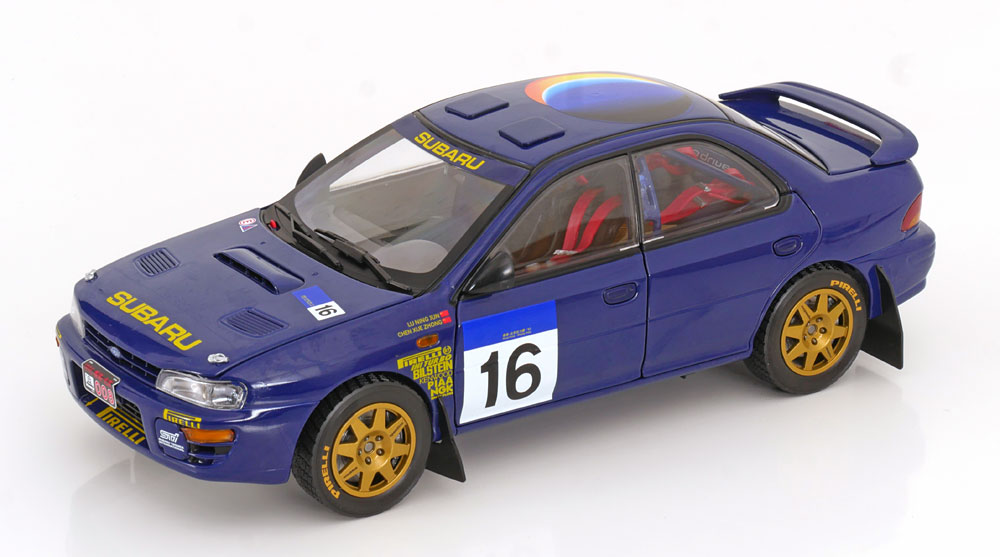 1:18 SUBARU Impreza 555 No 16  Rally Hong Kong Beijing, Lu Nin Jun/Chen Xue Zhong (1995) - 5527