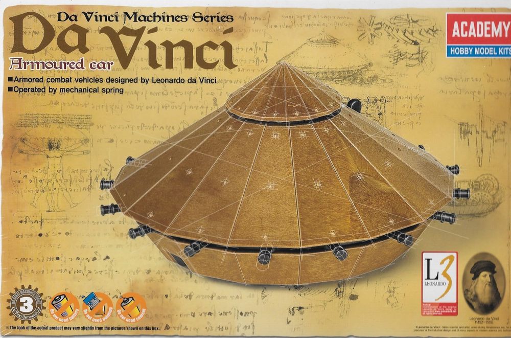 Сборная модель Танк Леонардо да Винчи - 18136
