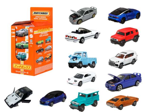 1:64 Matchbox Best of Japan, ассортимент 979F, 12 моделей - HFF78-979F~12