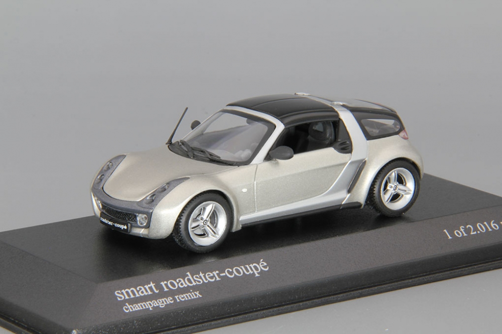 1:43 SMART Roadster Coupe (2003), grey met - 400032121