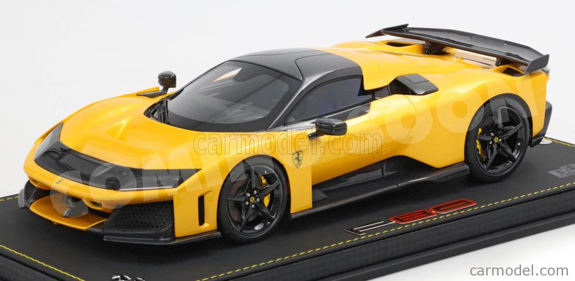 1:18 FERRARI F80 2024 - CARBON RIMS & SPOILER - CON VETRINA - WITH SHOWCASE - HE180054B1DIE
