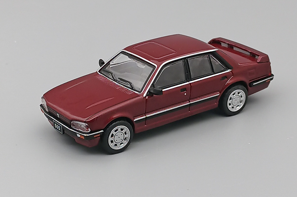 1:64 PEUGEOT 505 Turbo Sedan (1990), cherry - LL-042-192