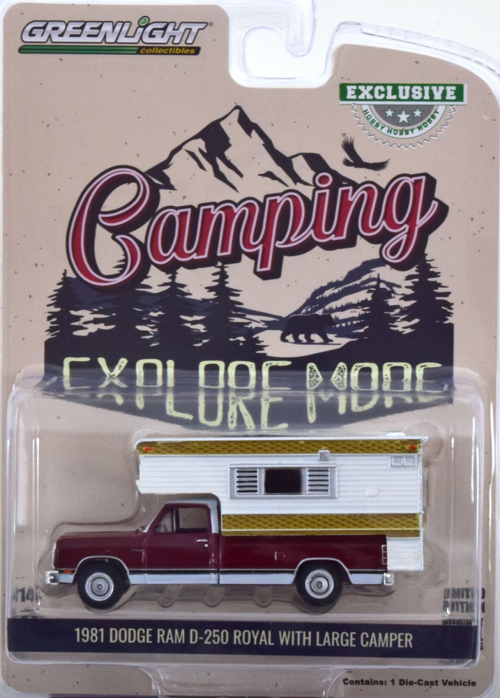 1:64 DODGE RAM D-250 Camper (1981) - 30409
