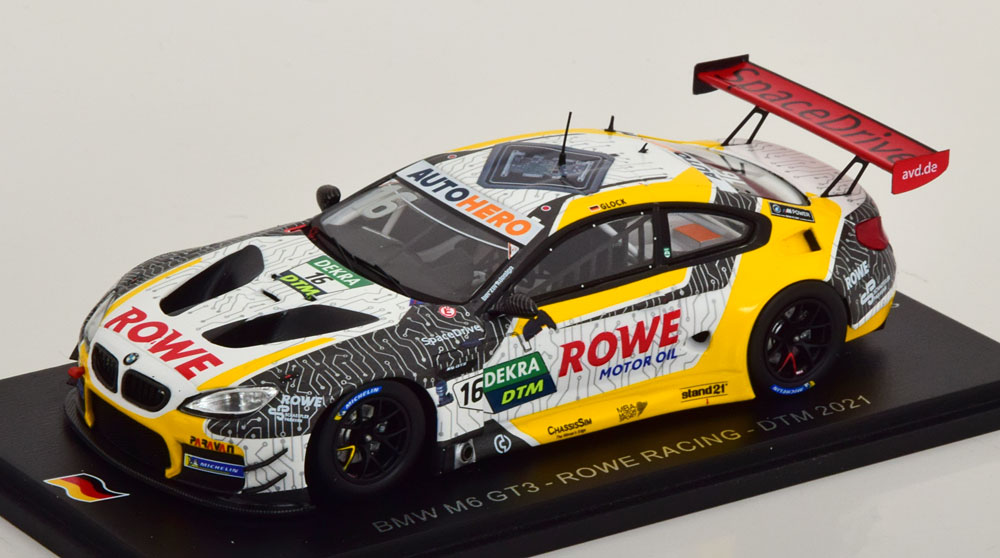 1:43 BMW M6 GT3 №16 DTM, Glock (2021) - SG797