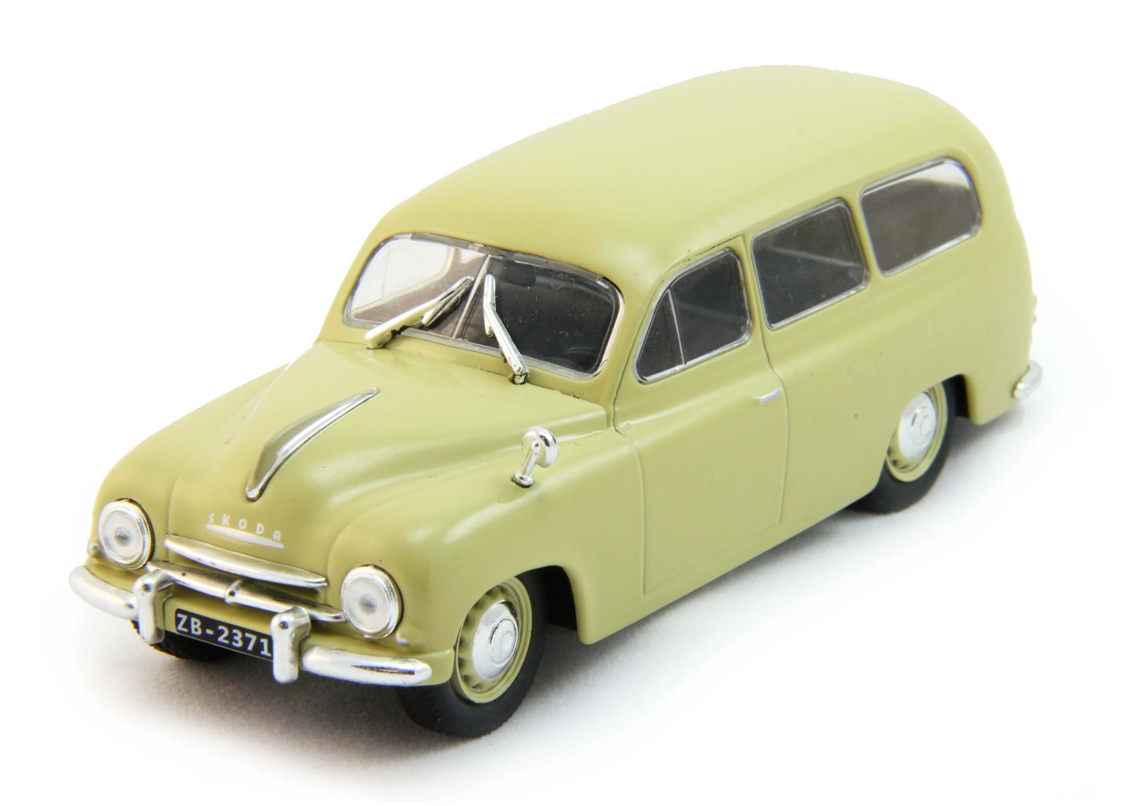1:43 SKODA 1201 (1955-1969), Автолегенды СССР 192, бежевый - AL192