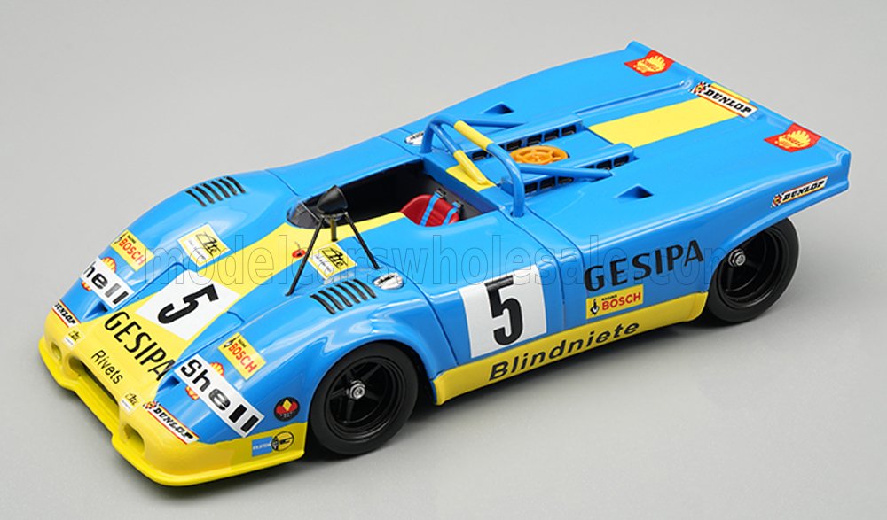 1:43 PORSCHE 917 Spider №5 1000km De Paris (1971) Helmut Maro-Michael Weber - TM43-59B
