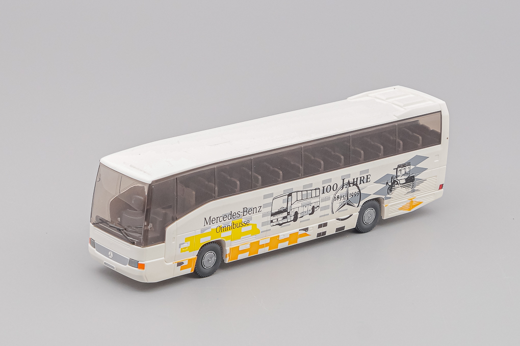 1:87 MERCEDES-BENZ O 404 RHD '100 Jahre Mercedes-Benz Omnibusse', white / yellow / orange / gray - B66000044-X1