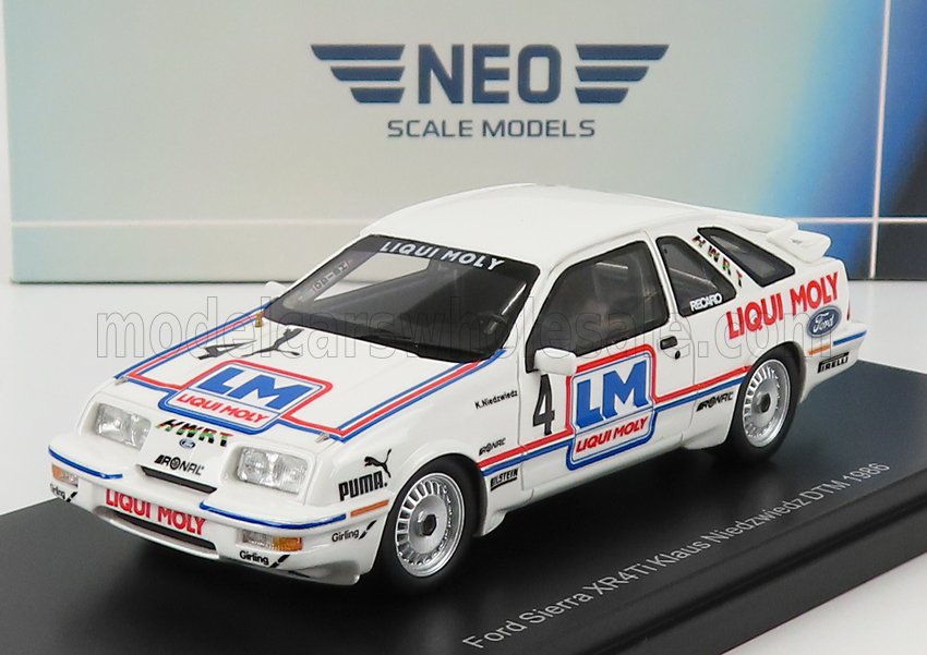 1:43 FORD Sierra Xr4ti Team Liqui Moly N4 Dtm Season (1986) K.Niedzwedz, White - NEO44304