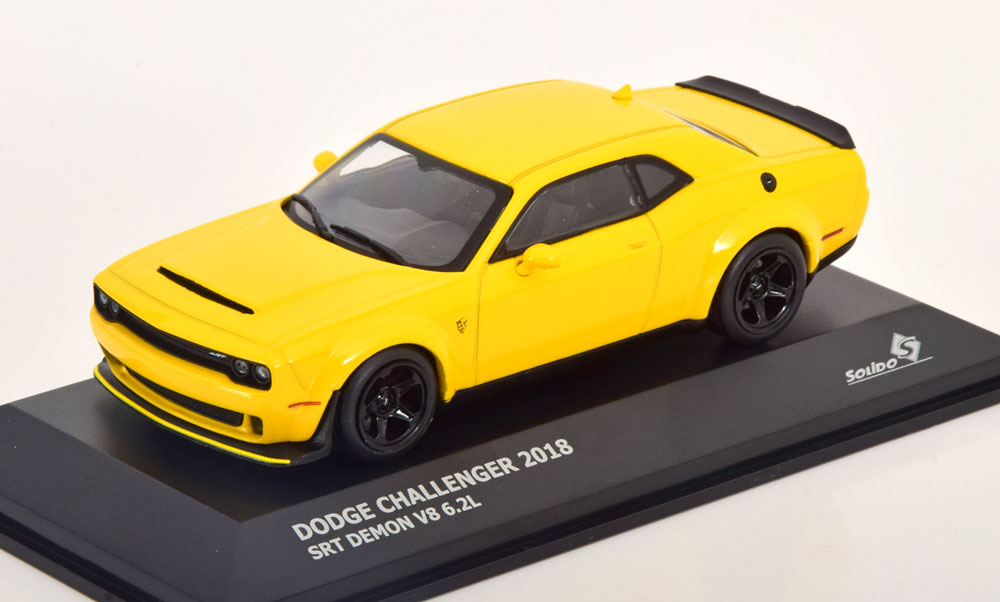 1:43 DODGE Challenger SRT Demon V8 (2018), yellow - S421437610