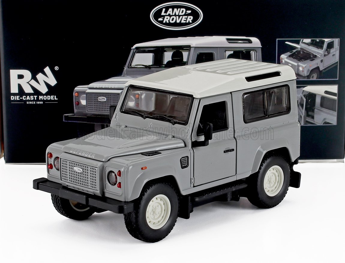 1:32 LAND ROVER Defender 90 Classic Work V8 Islay Edition 2023, Grey White - 0833GY