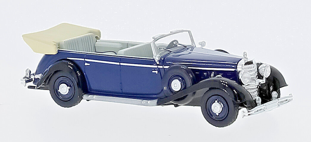1:87 MERCEDES-BENZ 770K Cabriolet (W150) (1938), синий - 21053
