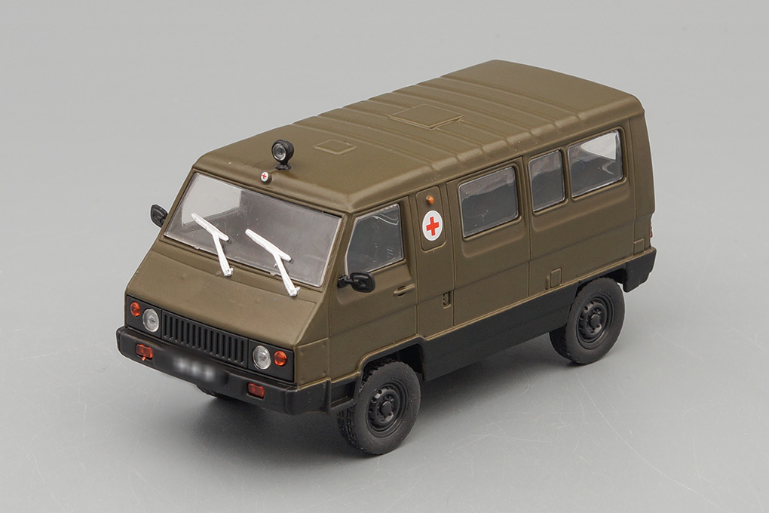 1:43 УАЗ 3972, Автолегенды СССР 96, хаки - AL096-X9