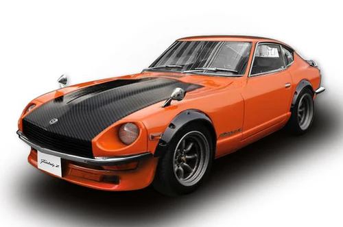 1:18 DATSUN Fairlady Z (S30) RHD (1970), orange - 3516R