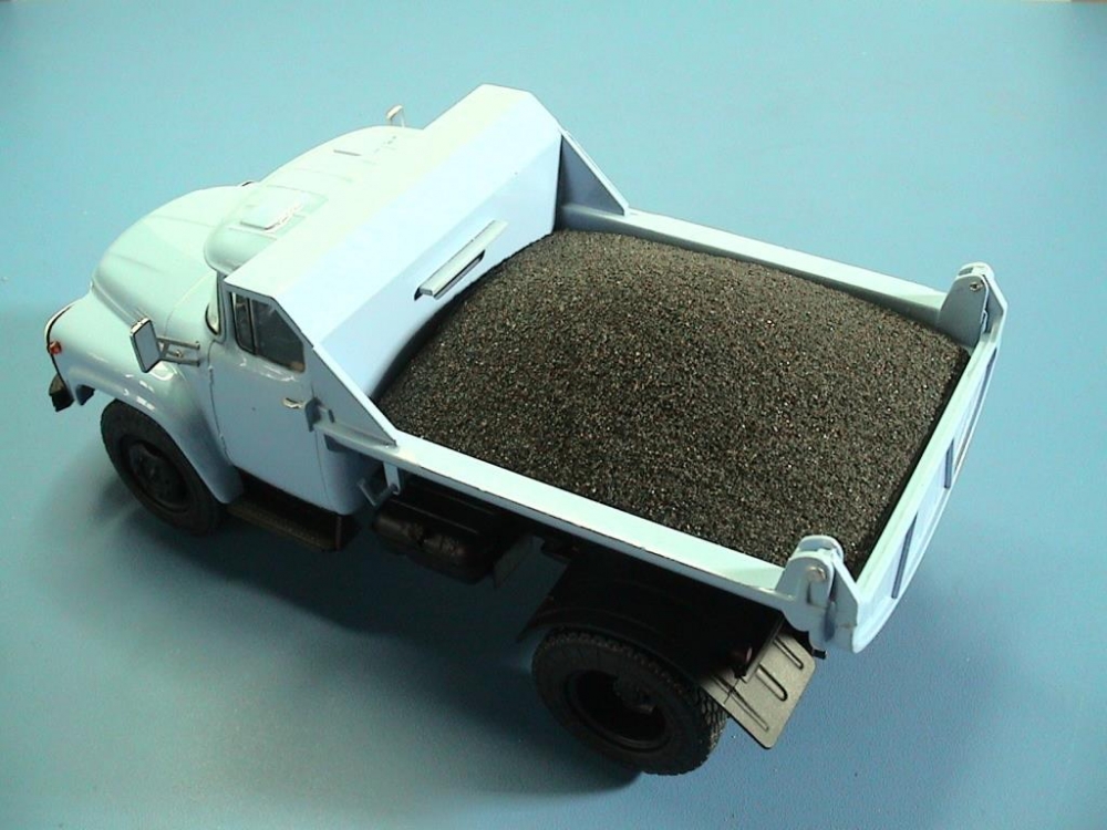 1:43 Груз в кузов Асфальт для ЗиL-ММЗ-555 - GK002