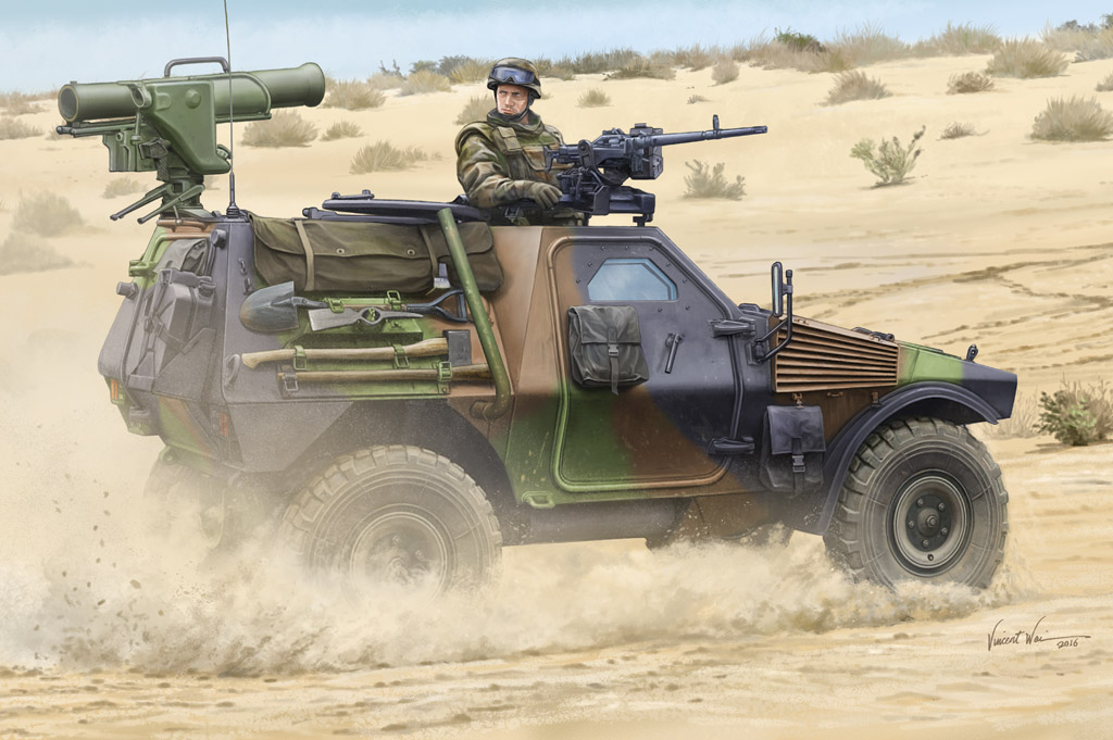1:35 Сборная модель French VBL MILAN - 83877
