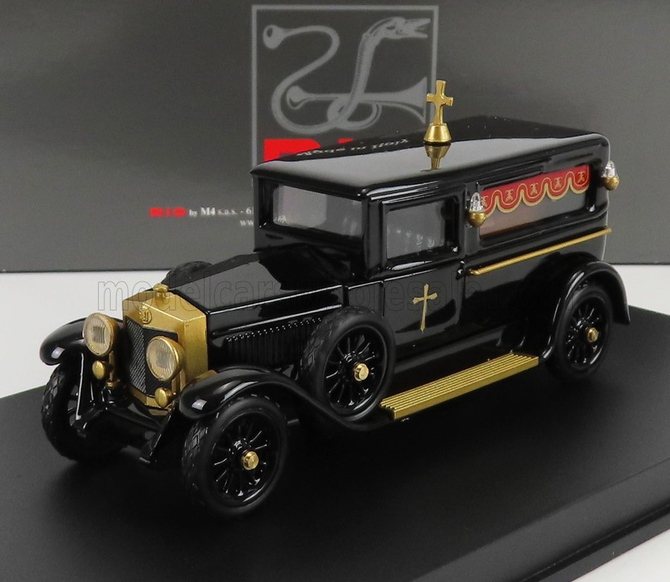 1:43 FIAT 519 Carro Funebre - Hearse - Funeral Car With Coffin (1924), black - 4419/2