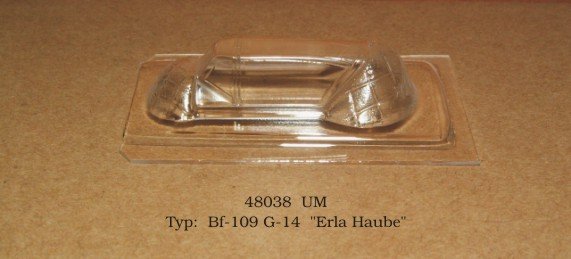1:48 Фонарь для самолета Bf-109 G-14 'Erla Haube' - 48038