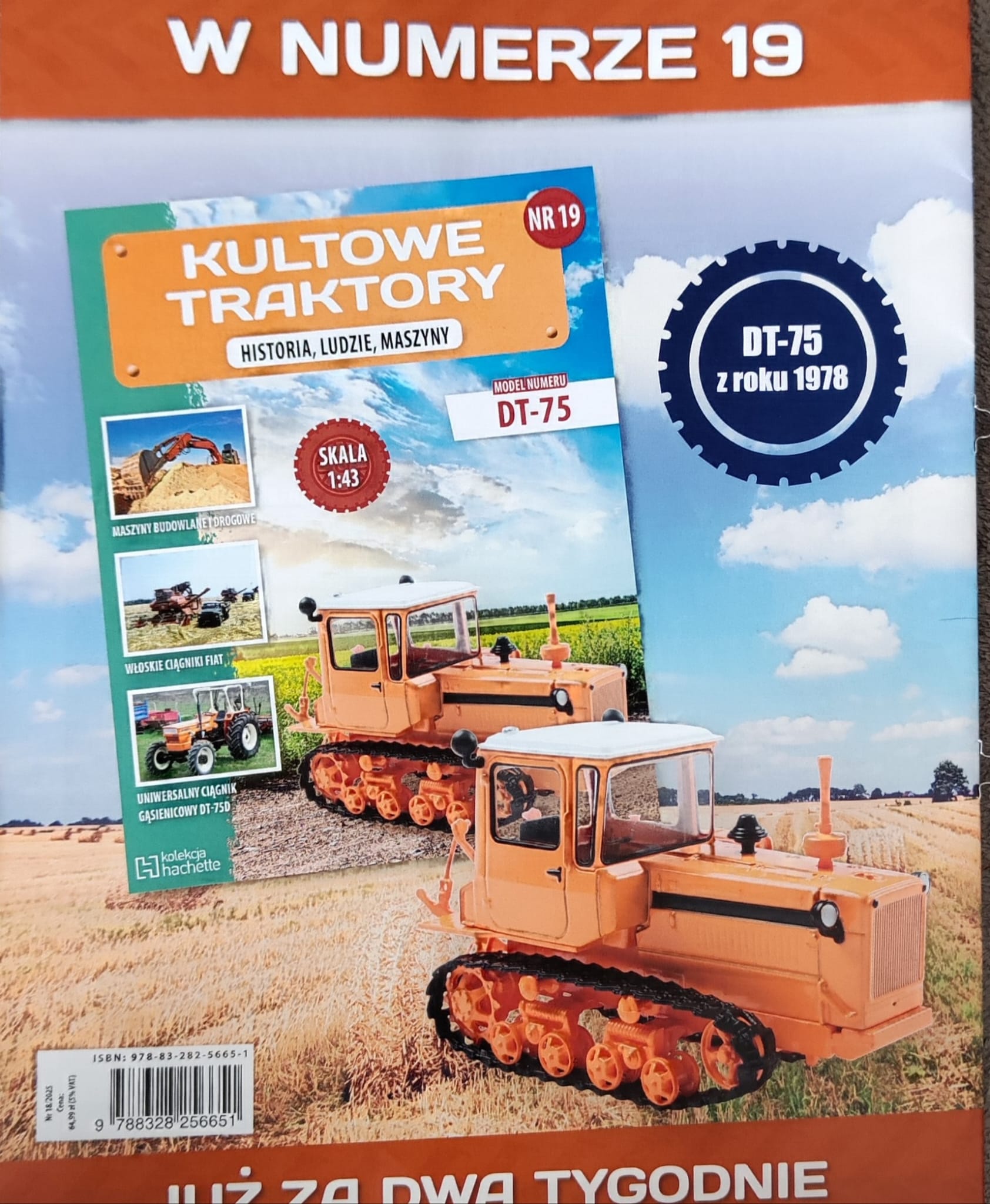 1:43 DT-75, Kultowe Traktory 19 - kulT019