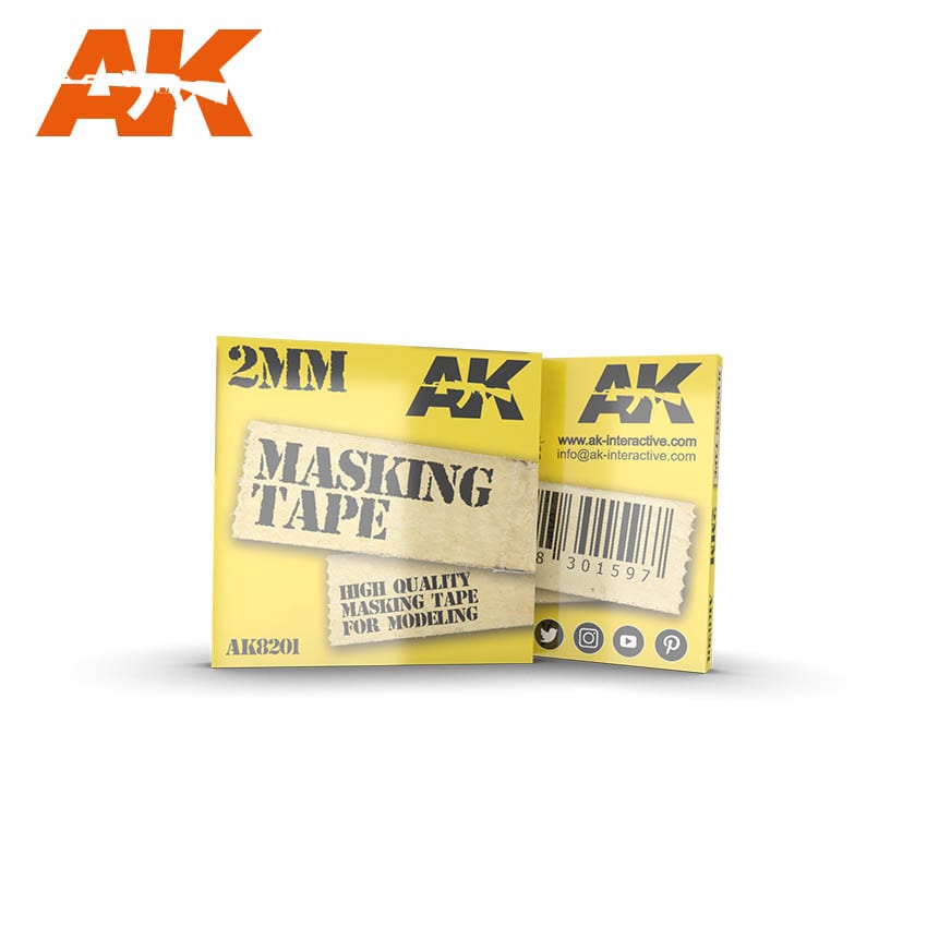 MASKING TAPE: 2MM - AK-8201