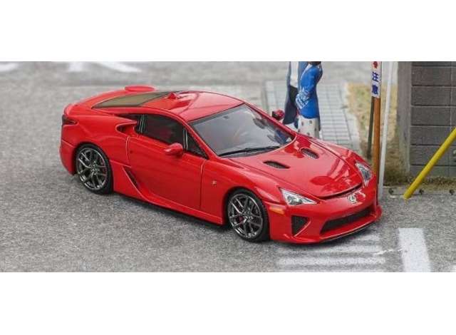 1:64 Lexus LFA with opening hood, red - FH046