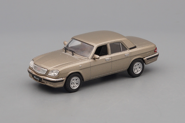 1:43 ГАЗ‑31105 (2003-2010), Автолегенды СССР 270, бежевый металлик - AL270