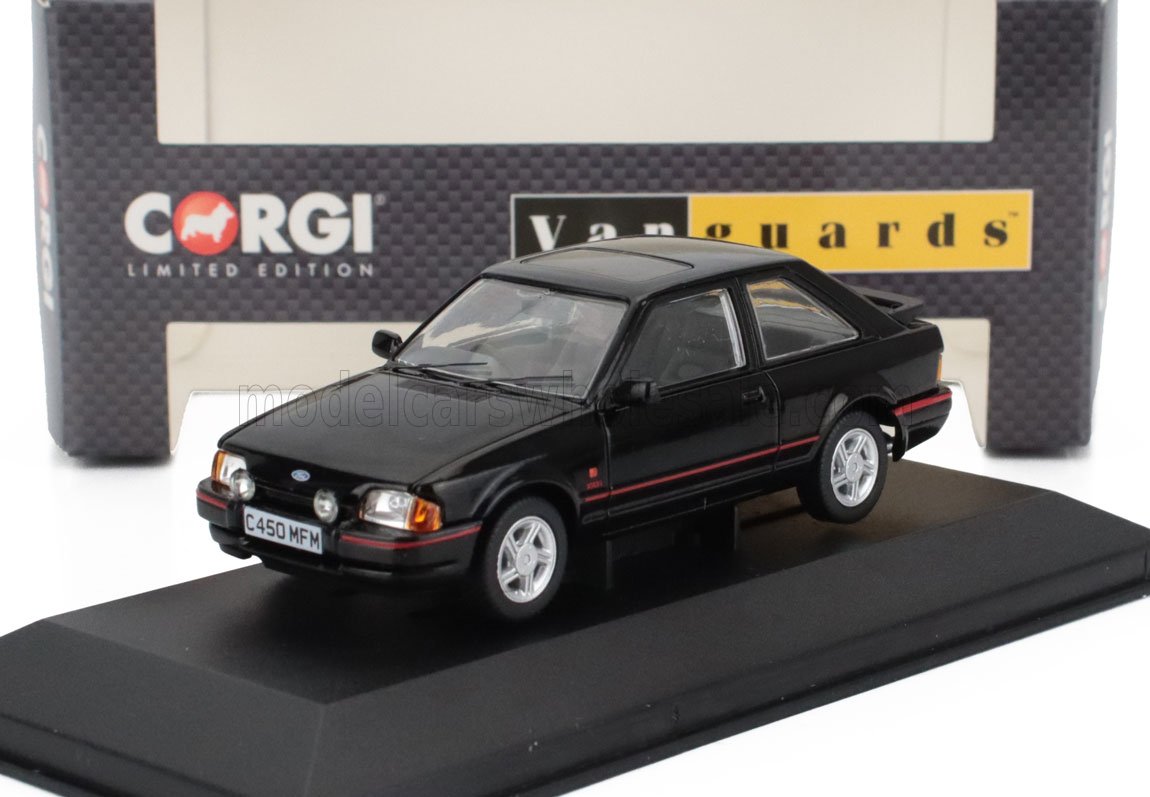 1:43 FORD Escort Mkiv Xr3i Rhd (1990) - Deutschland Version, Black - VA14307B